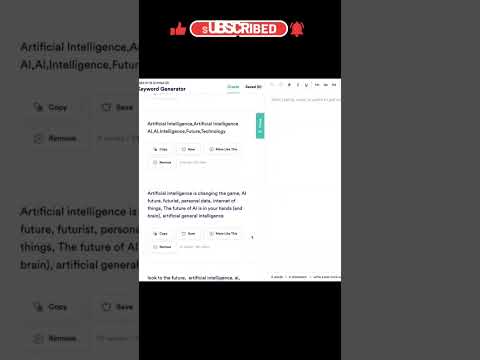 🤖SEO cu conținut AI în 60 de secunde📝 #short