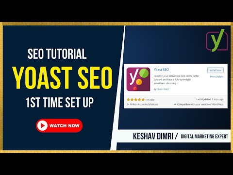 Tutorial complet Yoast 2023 | Configurare SEO WordPress o singură dată | Tutoriale SEO pentru începători 2023