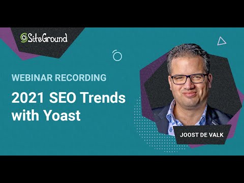 2021 SEO Trends with Yoast | Webinar